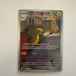 Pokemon TCG Mega Evolution Gumshoos Holo Card 153/132 Illustration Rare NM - Image 1