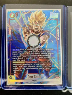 Son Goku | Dragon Ball Super Card Game | Saiyan’s Pride | FB08-007 | Alt Art - Image 1