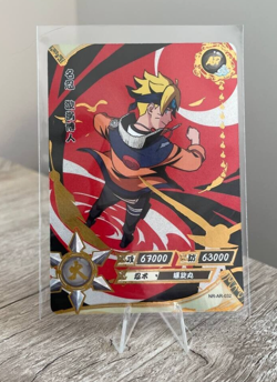 Boruto Uzumaki NR-AR-032 Naruto Kayou Card TCG Mint Ultra Rare - Image 1