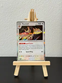 Noctowl #078/131 Holo Rare - Prismatic Evolutions Pokemon TCG Card NM/M - Image 1