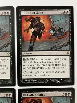 Magic The Gathering MTG Ill-Gotten Gains X4 Cards Conspiracy Regular Rare - Image 3