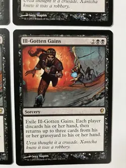 Magic The Gathering MTG Ill-Gotten Gains X4 Cards Conspiracy Regular Rare - Image 4
