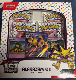 Pokemon TCG: Scarlet & Violet-151 Alakazam ex Collection Booster Box - Image 1