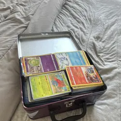 Pokemon bulk with lunchbox included hallows and base cards - Image 1