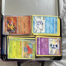 Pokemon bulk with lunchbox included hallows and base cards - Image 3