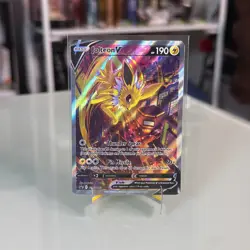 B6 Jolteon V SWSH183 Black Star Promo Sword And Shield Full Art Holo Pokemon TCG - Image 1