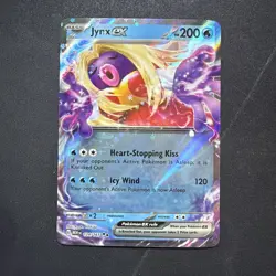 2023 POKEMON SCARLET & VIOLET 151 JYNX EX 124/165 DOUBLE RARE - Image 1