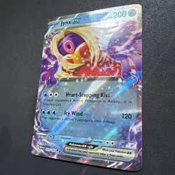 2023 POKEMON SCARLET & VIOLET 151 JYNX EX 124/165 DOUBLE RARE - Image 3