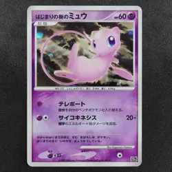Pokemon Card Tree of Beginning's Mew Nintendo 2007 HP60 Japanese F8186 - Image 2