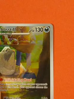 Pokemon Scarlet & Violet Base Set Mabosstiff 218/198 Illustration Rare - Image 5