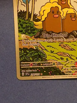 Pokemon Scarlet & Violet Surging Sparks Alolan Dugtrio 208/191 Illustration Rare - Image 5