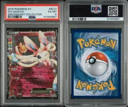 XY Pokemon Generations Sylveon EX RC21 Generations PSA 6 - Image 3