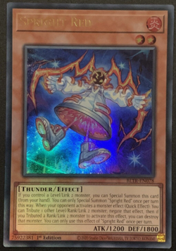 Yugioh! - Spright Red - BLTR-EN078 - Ultra Rare - 1st Ed - NM/M - Image 1