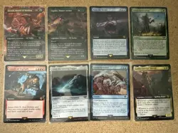 MTG LOTR 8 Card Lot common-rare - Image 1