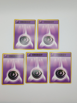 5x - 1996 Vintage Japanese Pokemon Card Psychic Energy - Mint Pack Fresh - Image 1