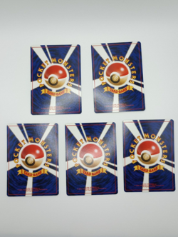 5x - 1996 Vintage Japanese Pokemon Card Psychic Energy - Mint Pack Fresh - Image 4
