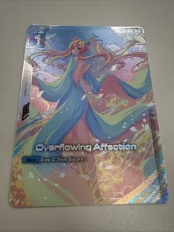 Gundam Tcg Card Game | Overflowing Affection GD01-118 U+ English - Image 1