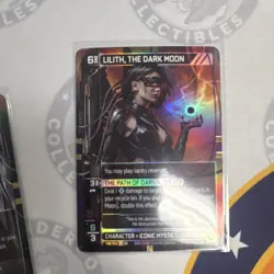 Genesis: Battle of Champions Holo Rare Character Cards Nova, Luna, Lilith Lot - Image 4