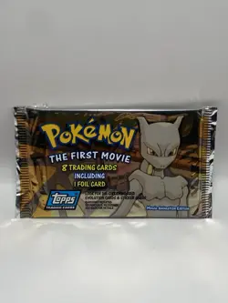 Topps Pokemon: The First Movie Trading Card Booster Pack - 9 Count 41116507663 - Image 1