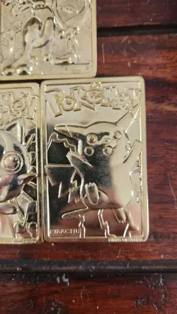 Pokemon Burger King Pokeball Gold Card Lot Of 5 See Pictures! - Image 2