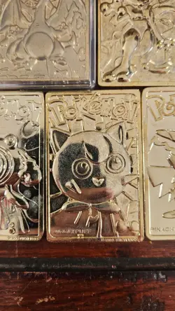 Pokemon Burger King Pokeball Gold Card Lot Of 5 See Pictures! - Image 3