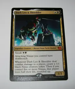 1x Dark Leo & Shredder Teenage Mutant Ninja Turtles Mythic - Image 1