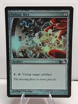 MTG Voltaic Key - FOIL Magic The Gathering 2011 NM M11 - Image 1