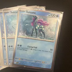 Lot of 15 - Suicune 026/064 Cosmos Holo Cards Phantasmal Flames Pokemon Cards - Image 2