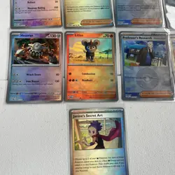 Pokemon TCG Pokeball Holo Cards Lot of 13 prismatic Evolutions NM - Image 3