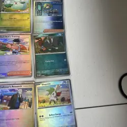 Pokemon TCG Pokeball Holo Cards Lot of 13 prismatic Evolutions NM - Image 4