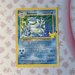 Pokemon Blastoise 2/102 Celebrations Classic Collection Holo English Card - Image 1