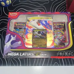 Pokemon Mega Latias EX Box Promo Lenticular Booster Packs TCG English Latias - Image 4
