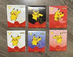 Lot of 6 Pokemon 25th Anniversary McDonald’s Booster Packs 2021 Happy Meal Boxes - Image 1