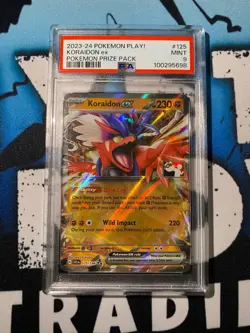Pokemon Koraidon Ex Prize Pack Play Promo PSA 9 Stamped Exclusive - Image 1