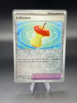 Pokemon TCG - Leftovers Reverse Holo Uncommon - Scarlet & Violet 151 163/165 - Image 1
