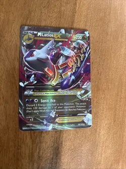 M Latios EX 59/108 Roaring Skies Holo Ultra Rare 220 HP Sonic Ace Pokemon - Image 1
