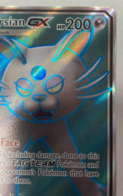 Pokemon Alolan Persian GX Cosmic Eclipse 219/236 Near Mint - Image 5
