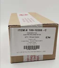 Pokemon TCG - JOURNEY TOGETHER Sealed PRERELEASE Kit (10 Build & Battle Box) - Image 1