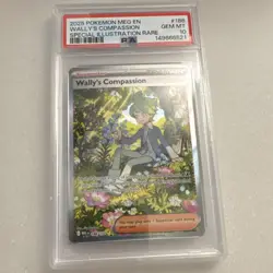 Pokemon Wally's Compassion 186/132 Holo Special Illustration Rare PSA 10 - Image 1
