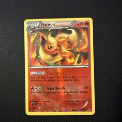 2015 Pokemon XY Ancient Origins Flareon Reverse Holo #13/98 - Image 1