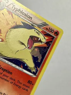 Typhlosion 20/162 (LP) •SWIRL• Cosmos Holo XY Series: BREAKthrough 2015 Pokemon - Image 3