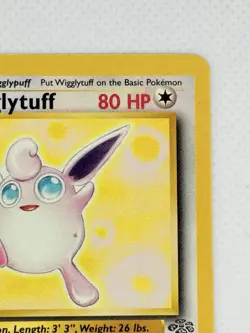 Vintage 1999 Pokemon TCG Jungle WIGGLYTUFF NON-HOLO Rare 32/64 Unlimted - Image 4