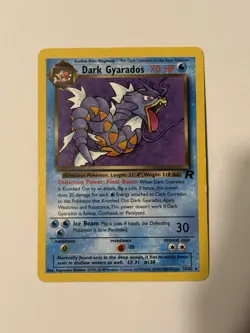 Pokemon TCG Dark Gyarados (25/87) Team Rocket - Moderately Played! - Image 2