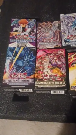 Konami Yu-Gi-Oh! Structure Deck Lot 6 Blue-Eyes Traptrix Egyptian God 25th - Image 1