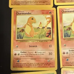 Pokemon Base Set 12 Cards WOTC 1999 Diglett Charmeleon Charmander Ponyta - Image 5