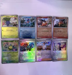 Pokemon TCG Holo 4 Pokeball Prismatic Evolutions 4 Pokeball Ascended Heroes Card - Image 1