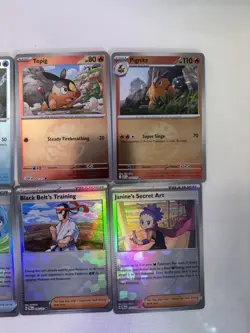 Pokemon TCG Holo 4 Pokeball Prismatic Evolutions 4 Pokeball Ascended Heroes Card - Image 3