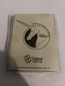 Gundam Card Game Official Card Sleeves Vist Foundation - Image 1
