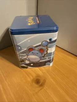 Pokemon Trading Card Stack Em High Tins With Cards/coin New - Image 3