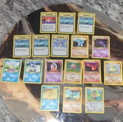 Pokemon Base Set 17 Card Lot German - Image 1